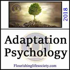 Flourishing Life Society link. Adaptation Psychology. Effective Adapting to Life