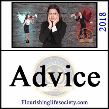 Flourishing Life Society article link. Advice