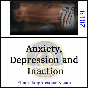 Anxiety, Depression and Inaction. Self-perpetuating diseases. A Flourishing Life Society Article Link