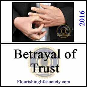 Betrayals are not only sexual. We can betray intimacy by divulging details, violating trust, and painting our partners as devils in disguise.