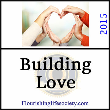 Internal Link. Building Love: Love is created not found. We naturally are attracted; but from attraction we build lasting love.