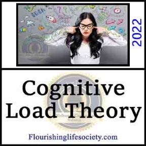 Cognitive Load Theory. A Flourishing Life Society article link