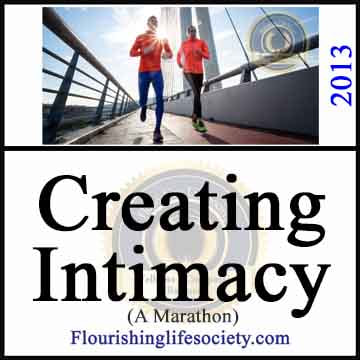 Creating Intimacy. A Flourishing Life Society article link