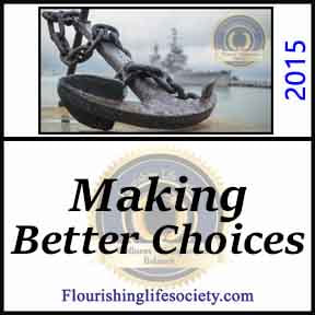 Critical Decisions; Making Better Choices. A Flourishing Life Society article image link