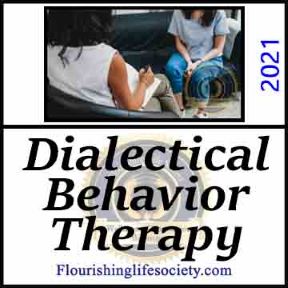 Dialectical Behavior Therapy. A Flourishing Life Society article link
