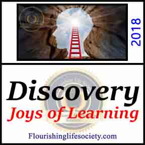 Discovery. Diving into the Complexity. Joys of Learning. A Flourishing Life Society article link