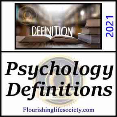 Psychology Definitions Data Base Link