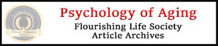 Psychology article on Aging. A Flourishing Life Society data base