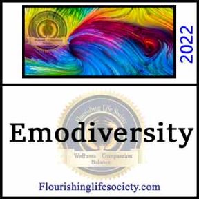 Emodiversity. A Psychology Definition. A Flourishing Life Society article