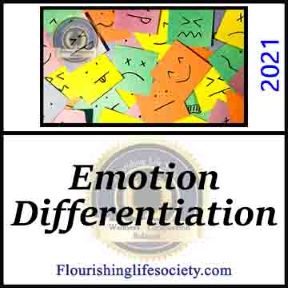 Emotion Differentiation. A psychological definition article link