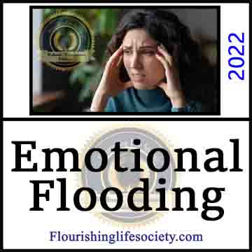 Emotional Flooding. A Psychology Definition. A Image link