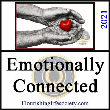 A Flourishing Life Society article link. Emotionally Connected. Attuning to a Partner's Feelings