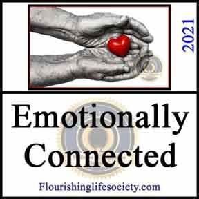 Emotionally Connected. Flourishing Life Society article link