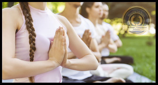 Yoga Pose. Healing through self-awareness. A flourishing life society article
