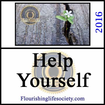 A Flourishing Life Society article link. Help Yourself. Accepting Responsibility. Making a Change.