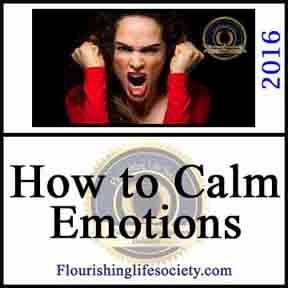FLS Link: How to Calm Emotions. Emotional Triggers. 
