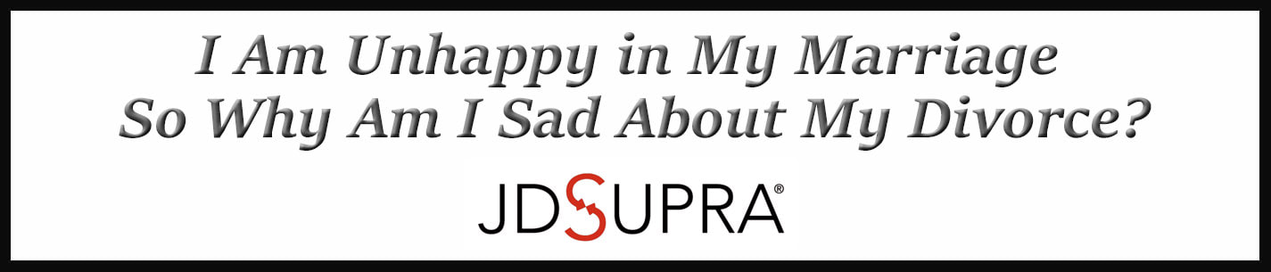 External Link: I Am Unhappy in My Marriage So Why Am I Sad About My Divorce?