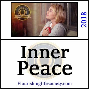 Flourishing Life Society link to Inner Peace. Creating Inner Peace with Reflection.