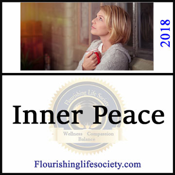 Flourishing Life Society link to Inner Peace. Creating Inner Peace with Reflection.