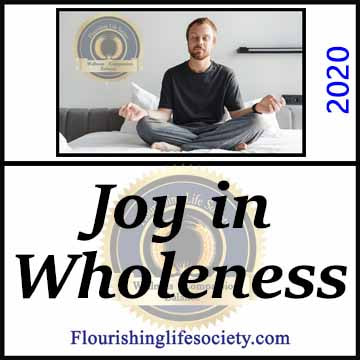 Flourishing Life Society Link. Article. Joy in Wholeness