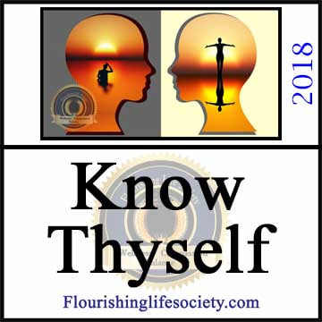 Flourishing Life Society article link. Know Thyself