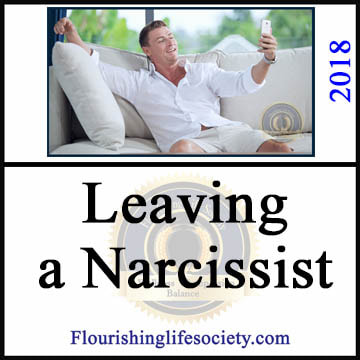 Leaving a Narcissist. A Flourishing Life Society article link