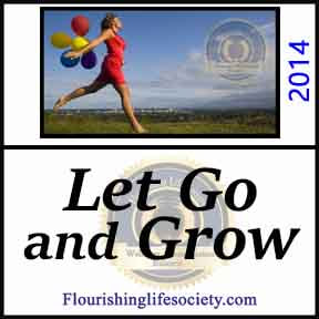 Let Go and grow. Damaging Self Narratives. A Flourishing Life Society article link