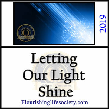 Flourishing Life Society article link. Being true to ourselves.