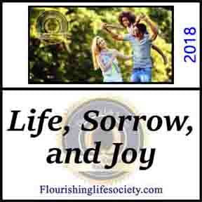 Life, Pain, Sorrow, and Joy. A Flourishing Life Society article image link