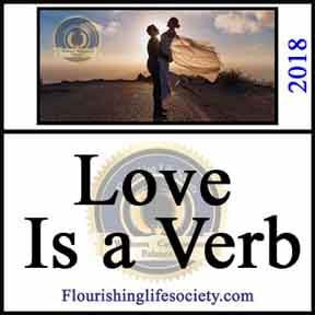 Love as a Verb. A Flourishing Life Society article link