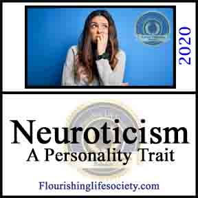 Flourishing Life Society Link. Neuroticism. A personality Trait.