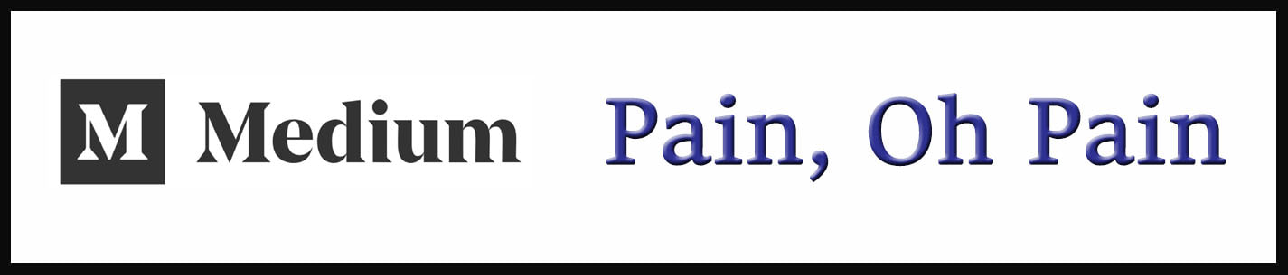 External Link: Pain, Oh Pain
