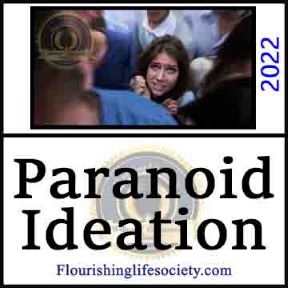 Paranoid Ideation. A Psychological Definition article link