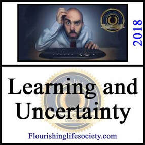Learning and Uncertainty. A Flourishing Life Society article image link