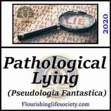 Pathological Liar. A Flourishing Life Society article image link