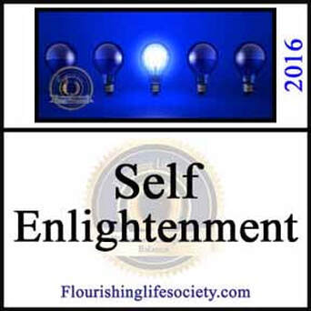 A Flourishing Life Society article link. Self Enlightenment