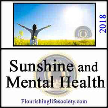 Flourishing Life Society Link. Sunshine and Mental Health