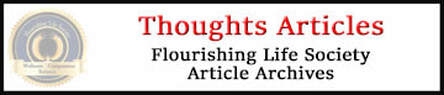 Flourishing Life Society articles on thoughts