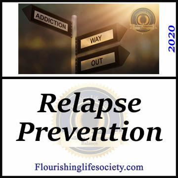 FLS Link. Relapse Prevention: High-Risk Situations. Moving from detox to sustained recovery often travels through lapses. Preparing for lapses assists recovering drug and alcohol abusers achieve full recovery and regain control of their lives.