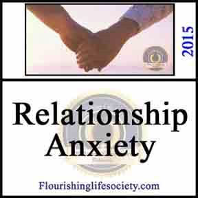 A Flourishing Life Society Link. Relationship Anxiety