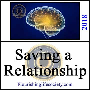 A Flourishing Life Society article image link. Saving a Relationship with thoughts