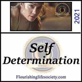 A Flourishing Life Society article image link. Self Determination