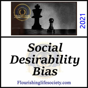 Flourishing Life Society article link for Social Desirability Bias
