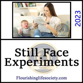Still Face Experiment. Flourishing Life Society article link