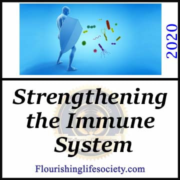 FLS Link. Strengthening the Immune System. Our immune system can use a boost from healthy living. We strengthen our resilience to infection and disease through daily choices.