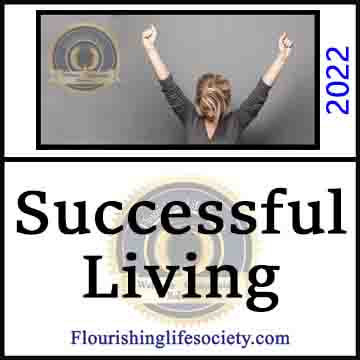 Successful Living. A Flourishing Life Society article image link