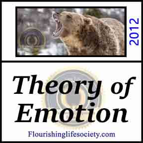 Theory of Emotion. A Flourishing Life Society article link