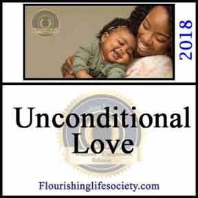 A Flourishing Life Society internal article link. Unconditional Love