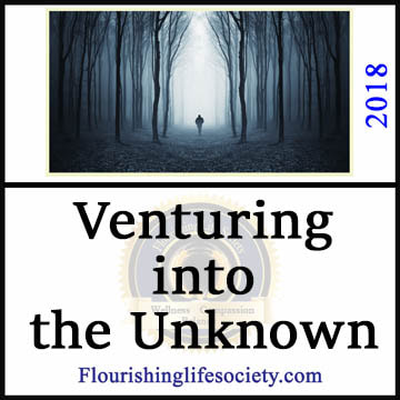 Picture Link: Venturing into the Unknown-- Carefully moving forward in a complex world.