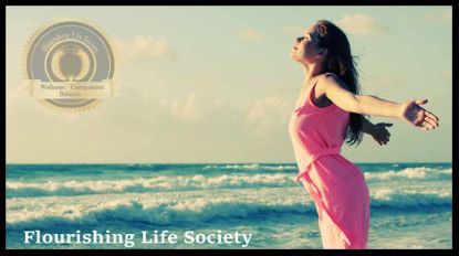 A young woman closing her eyes, face to the wind. A Flourishing Life Society article on Living Healthy
